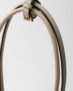 Prada Bonnie Large Leather Handbag - Image 7